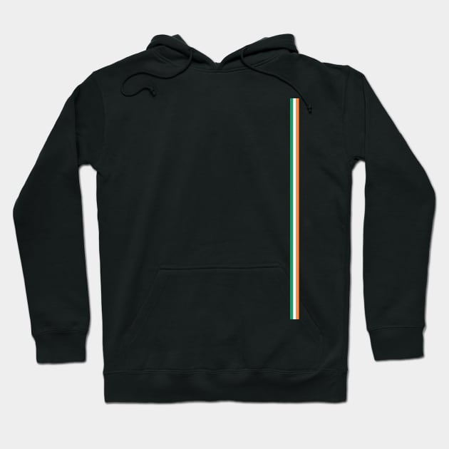 Ireland Style Stripe Hoodie by Nikokosmos